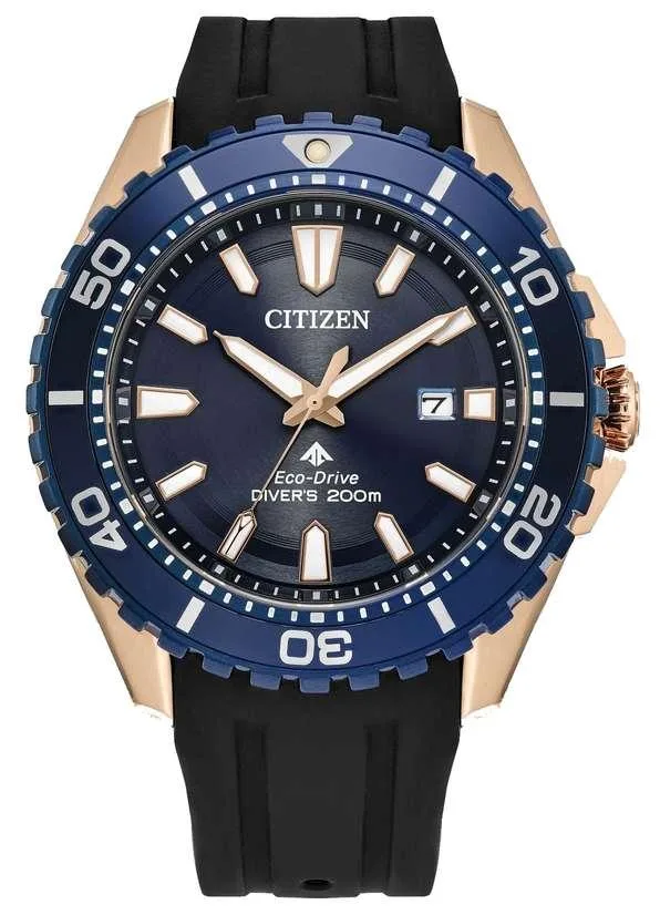 Citizen Citizen Promaster Dive Solar BN0196-01L Rose Gold 45mm watch — product photo