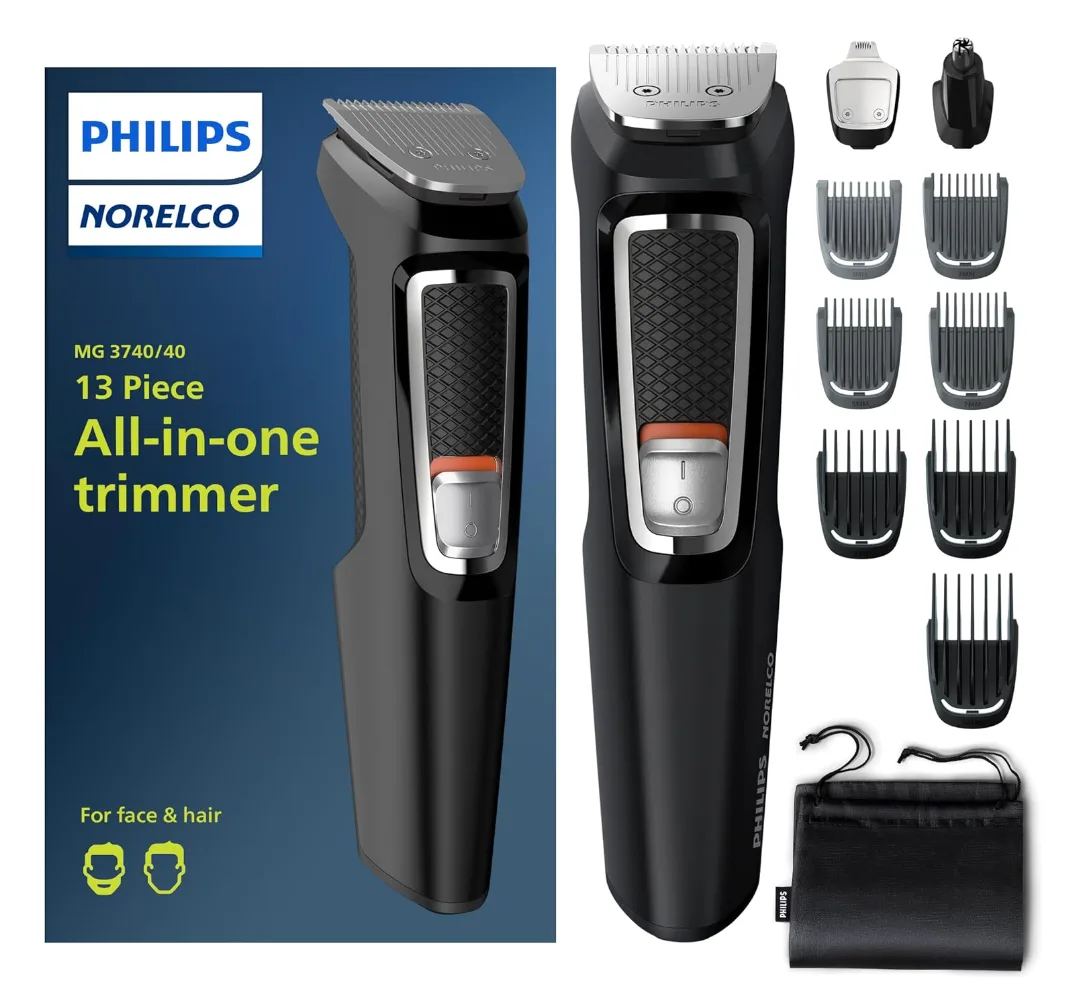 Norelco Norelco MG3740/40 Multigroom 3000 13-piece trimmers for men — product photo