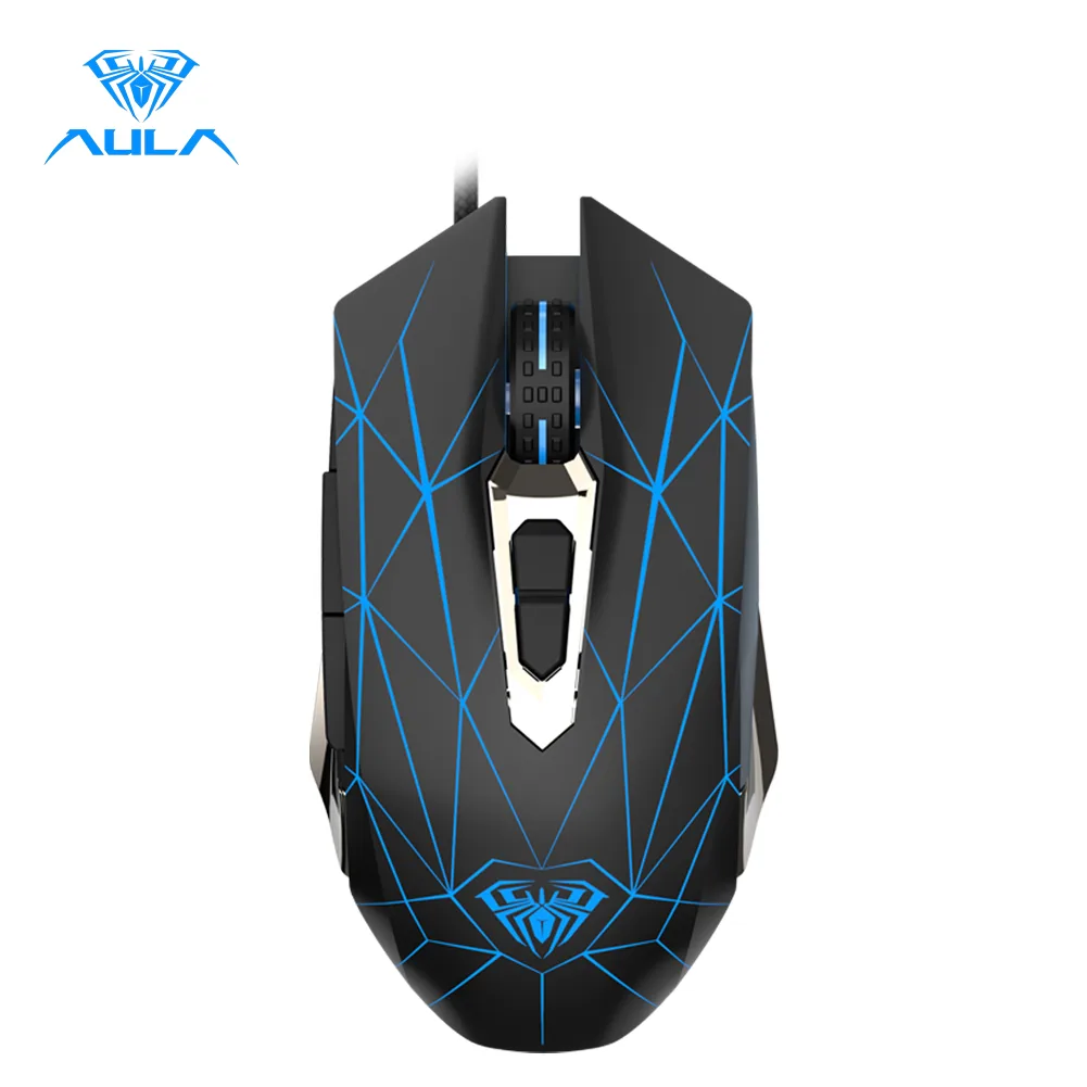 AULA AULA S50 Gaming Mouse 2400 DPI Black — produktbild
