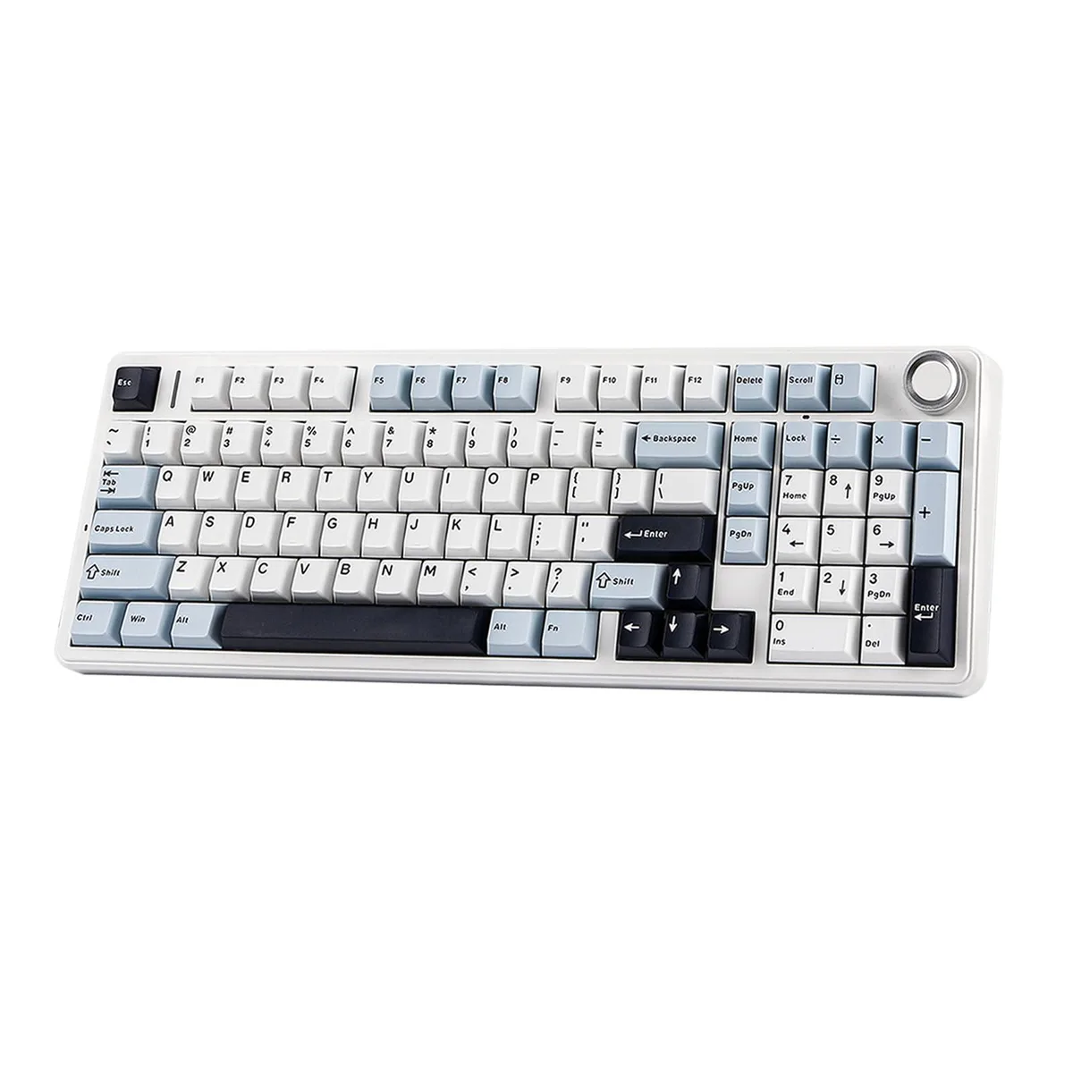 Epomaker Epomaker F99 96% Wireless Gaming Keyboard 99 Keys Blue White — photo du produit