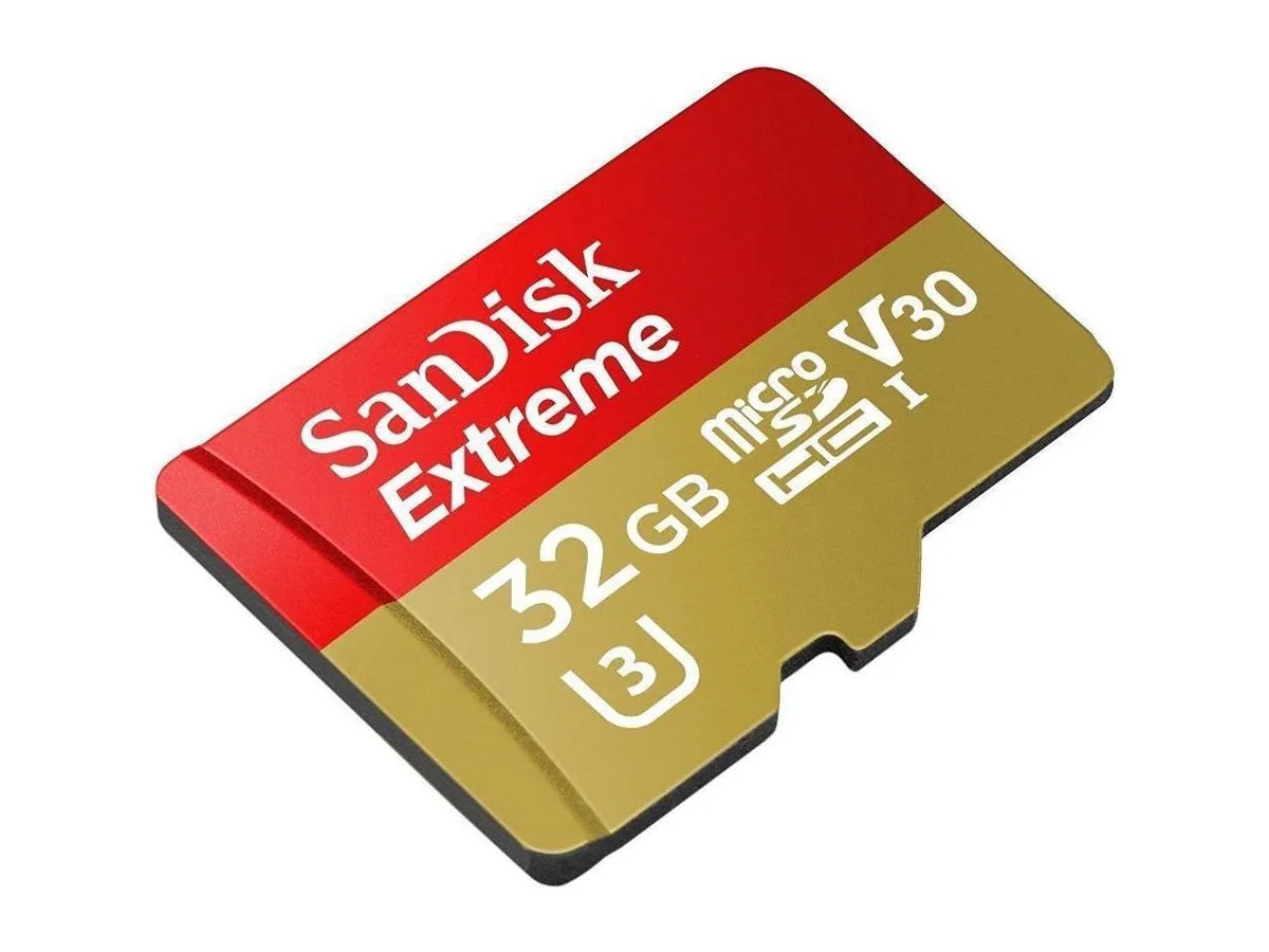 SanDisk SanDisk Extreme 32GB MicroSD 100MB/s A1 U3 V30 — vörumynd