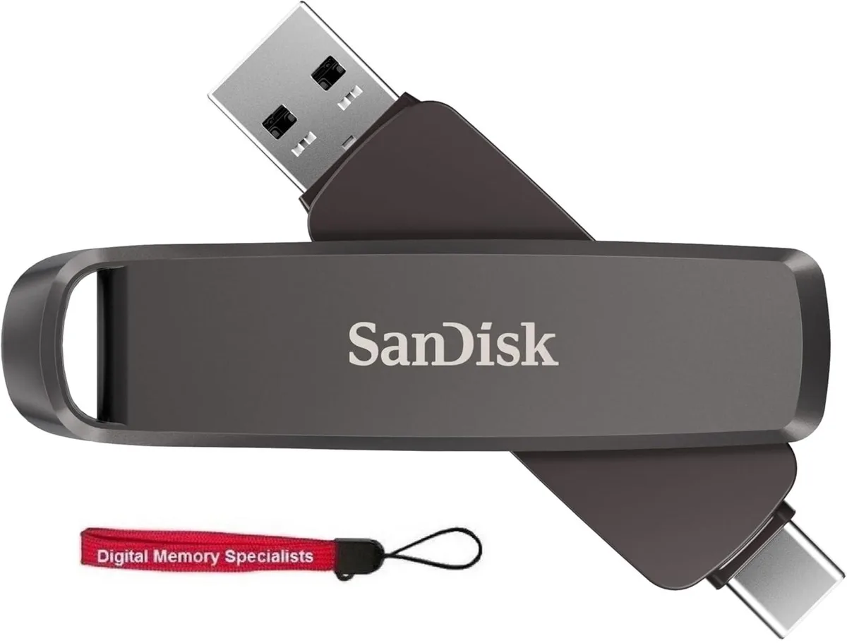 SanDisk SanDisk Extreme PRO Dual Drive USB 2TB Type-C Type-A SDDDE1-2T00-G46 — صورة المنتج