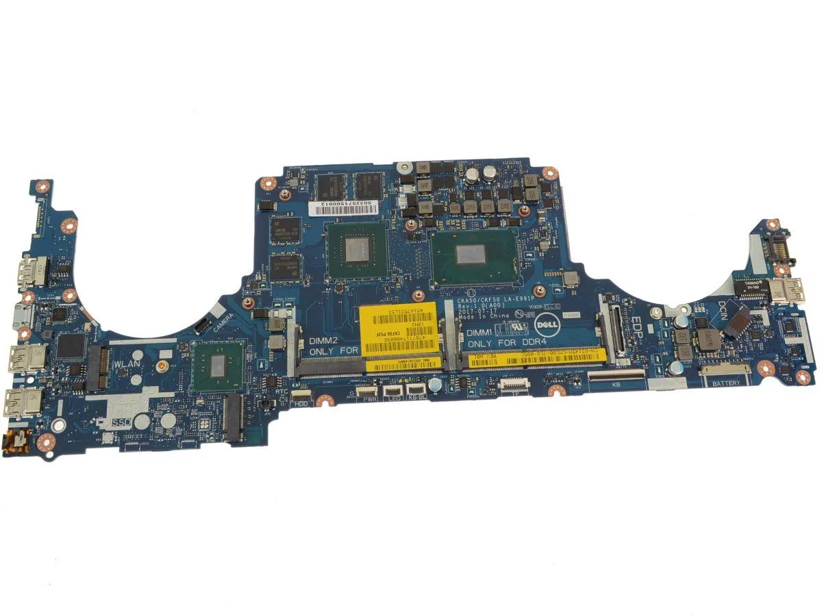 DELL DELL Inspiron 7577 Motherboard 3145M Core i5-7300 2.5GHz GTX 1050 Ti — product photo