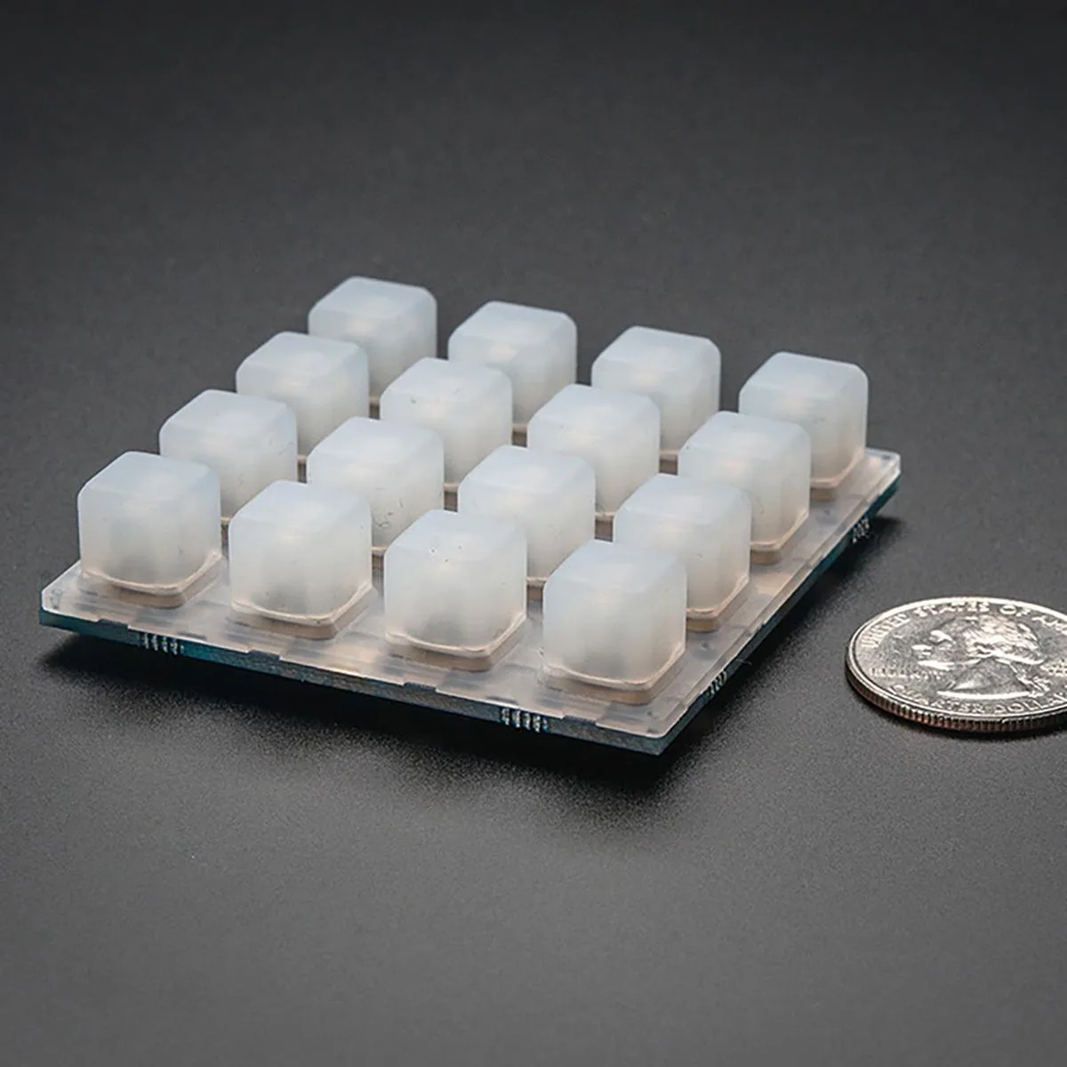 Adafruit Adafruit Trellis Monochrome Driver PCB for 4x4 Keypad &amp; 3mm LEDs engineering development tool — fotografija izdelka
