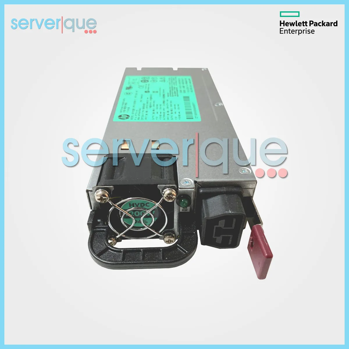 HP HP 1200W Hot Pluggable 380V DC Redundant Power Supply 684539-B21 — product photo