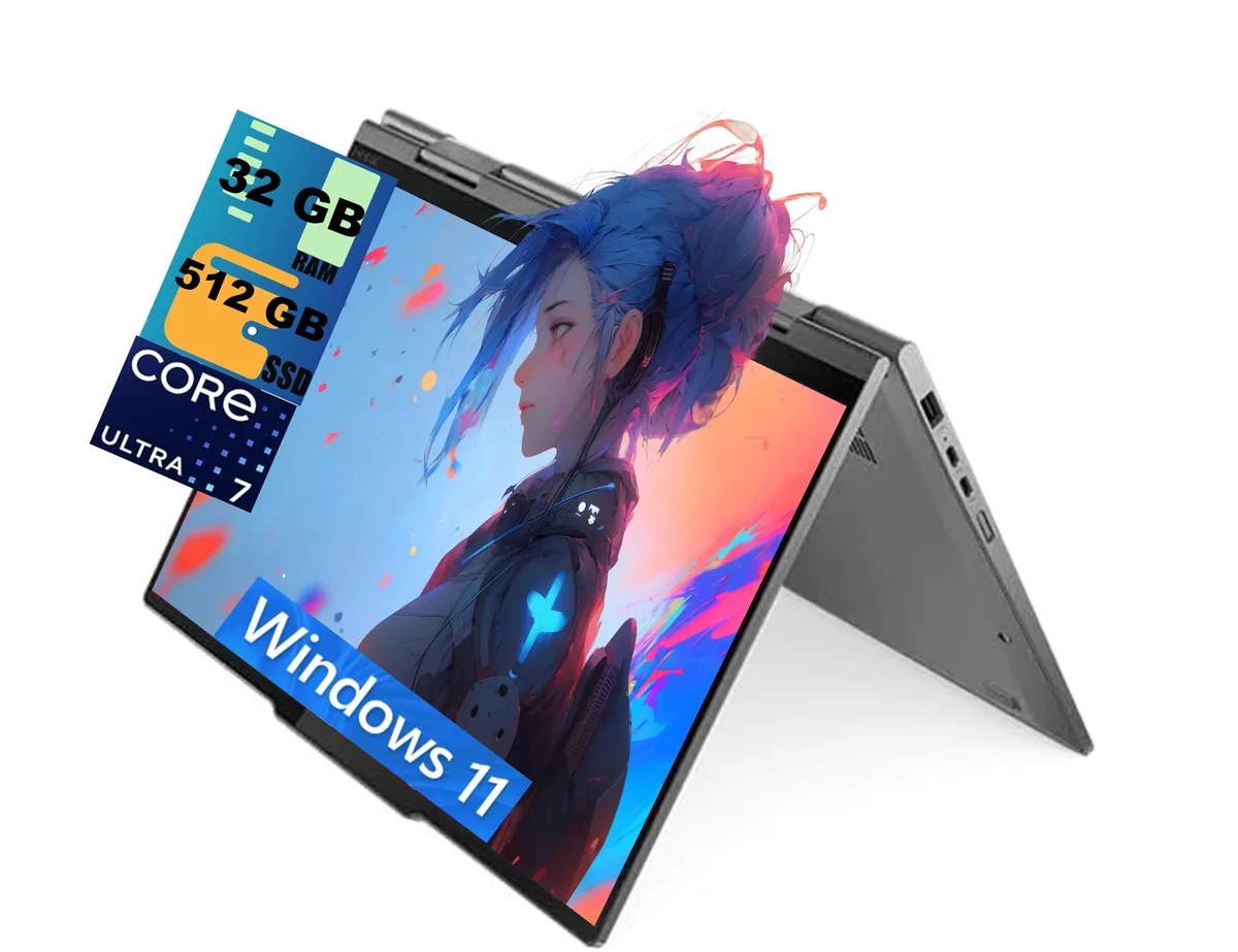 Lenovo Lenovo ThinkPad X1 14 2-in-1 laptop Core Ultra 7 258V 32GB 512GB 14 FHD+ touch Windows 11 Home — product photo