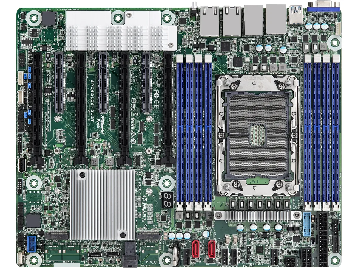 ASRock Rack ASRock Rack SPC621D8-2L2T server motherboard — product photo