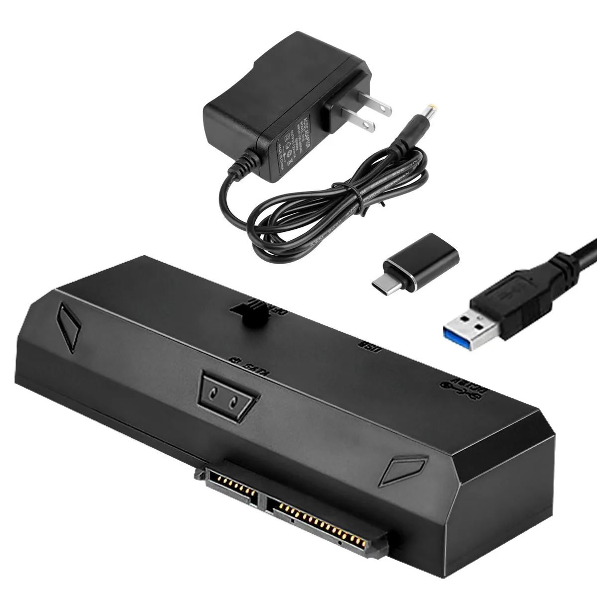  SoNNeT SATA 003 SATA to USB 3.0 Adapter 2.5 3.5 Inch 12V 2A Power 42g — foto produk