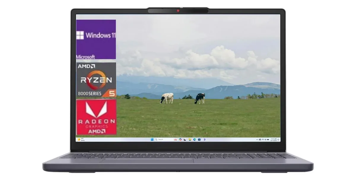 Lenovo Lenovo IdeaPad Slim 3 15.3" WUXGA Touch Ryzen 5 8540U 16GB 512GB Windows 11 Pro — product photo