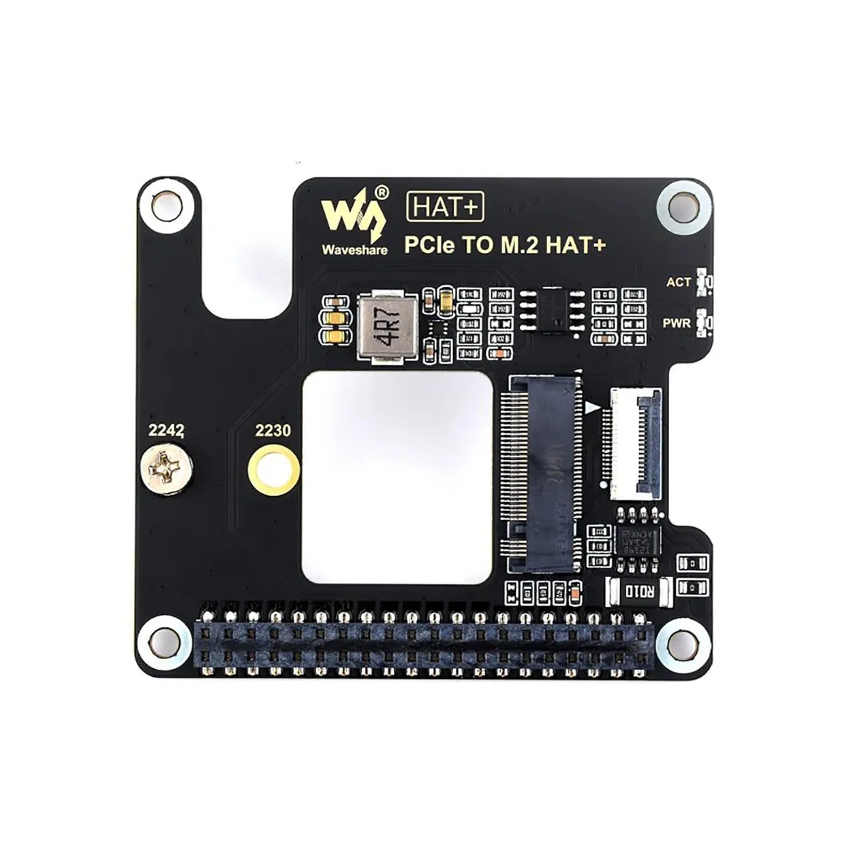 LORDWORLD LORDWORLD Raspberry Pi 5 PCIe to M.2 NVMe Adapter 16-pin 2230/2242 — produktfoto