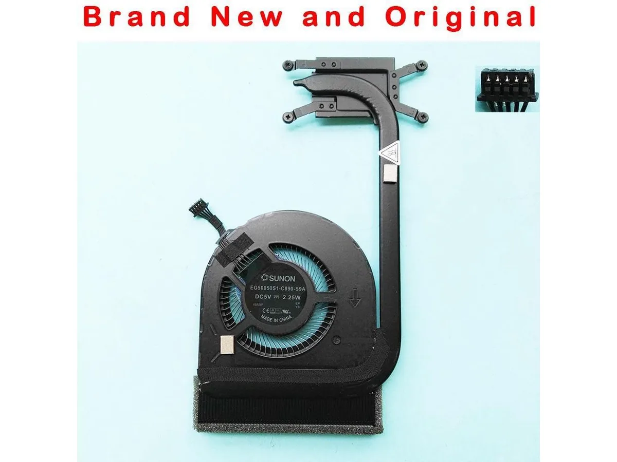 New CPU cooling fan and heatsink for Lenovo ThinkPad E460 and E465