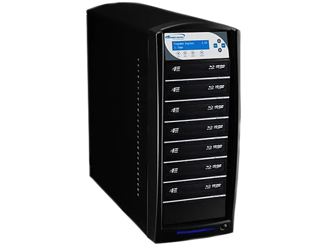 VinPower VinPower SharkNet-7T-BD-BK duplicator 1-7 target 500GB HDD 128M buffer — produktfoto