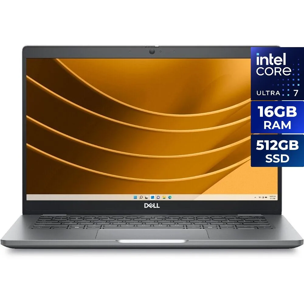 Dell Latitude 5350 laptop in Titan Gray satin finish, 13.3 inch non-touch display