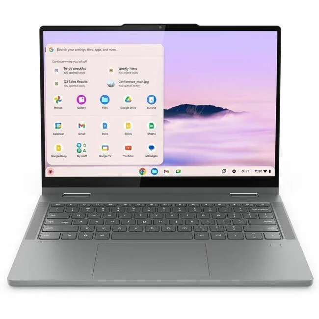 Lenovo Lenovo 83LL000LUS Chrome 2in1 14IRU10 14.0" Touch Intel Core 5 120U 8GB 256GB laptop — 商品照片