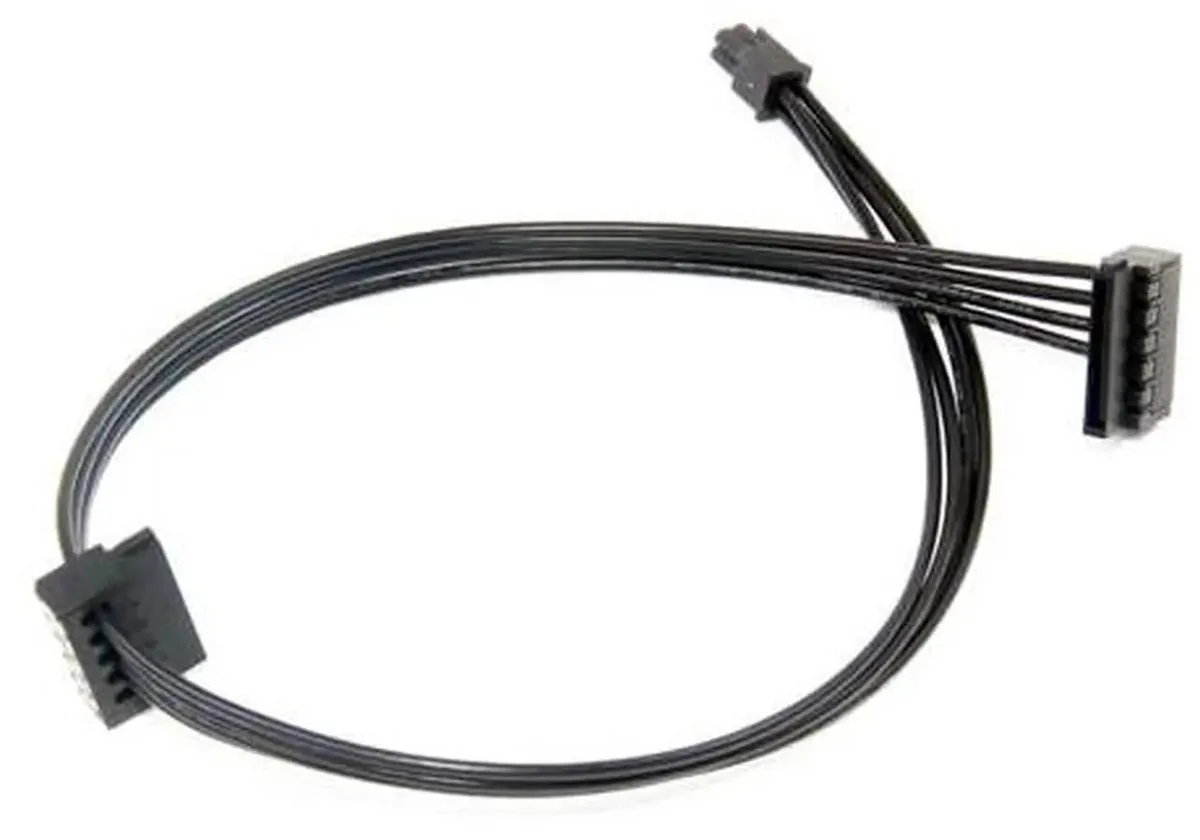 SMUGDESK SMUGDESK 5mm Mini 4Pin to Dual 15Pin SATA Power Cable for Lenovo M410, M415, B415, 510SA — product photo