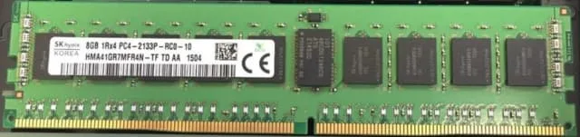 SK hynix SK hynix HMA41GR7MFR4N-TF 8GB DDR4 2133 ECC Registered CL15 1Rx4 1.2V 288-Pin Server RAM — صورة المنتج