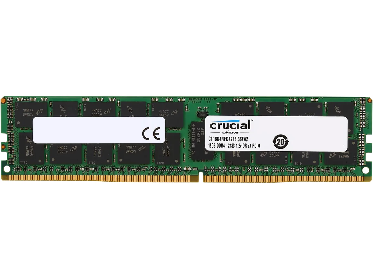 Crucial Crucial CT16G4RFD4213 16GB DDR4 2133 ECC Registered Server RAM — product photo