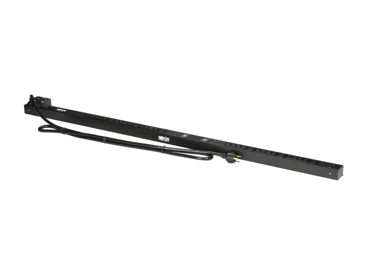 Tripp Lite Tripp Lite PDUMV30HV PDU 30A 208/240V 30 Outlets 6C19 24C13 L6-30P 10ft 0U Vertical — product photo