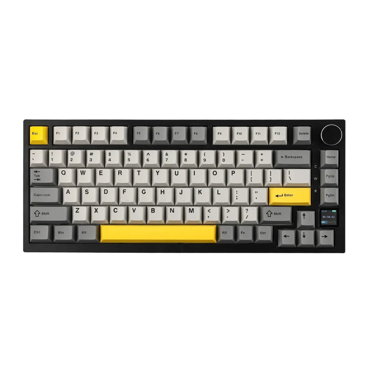 Epomaker Epomaker Ajazz AK820 Pro 75% Wireless Mechanical Keyboard Grey — photo du produit