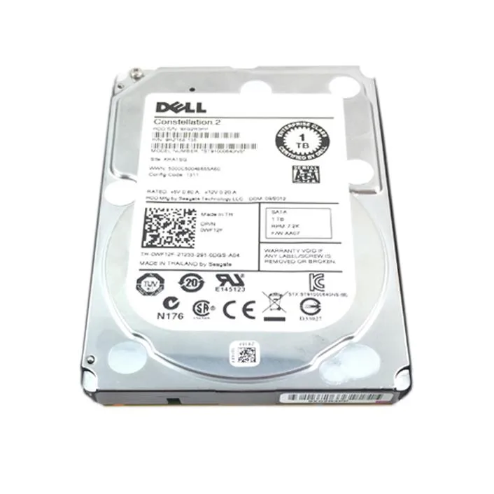 DELL DELL WF12F 1TB 7200 RPM SATA 2.5" Internal Hard Drive — produkto nuotrauka