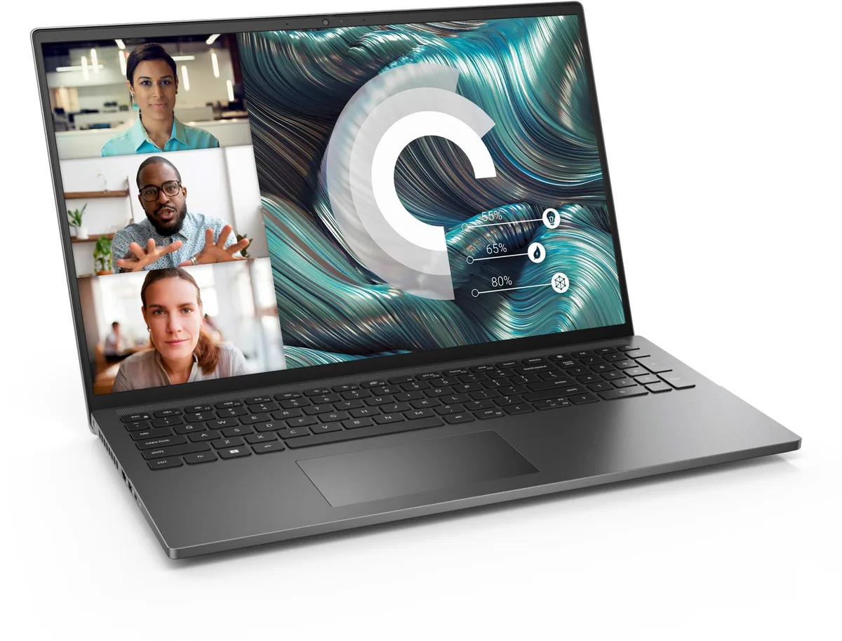 DELL DELL Vostro 7620 Laptop i7-12700H 14 Core 16GB 512GB SSD 16" FHD+ Win 10 Pro Black — photo du produit