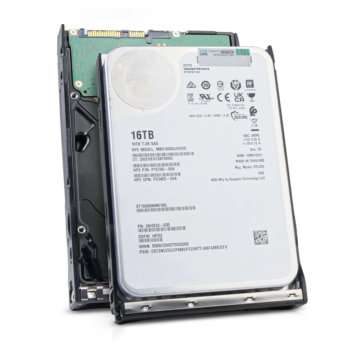Seagate Seagate P15760-004 16TB 7200 RPM SAS 12Gb/s 256MB 3.5in internal hard drive — תמונת המוצר