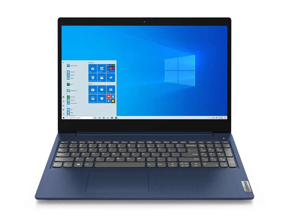 Abyss Blue 15.6 inch laptop closed showing smooth matte finish