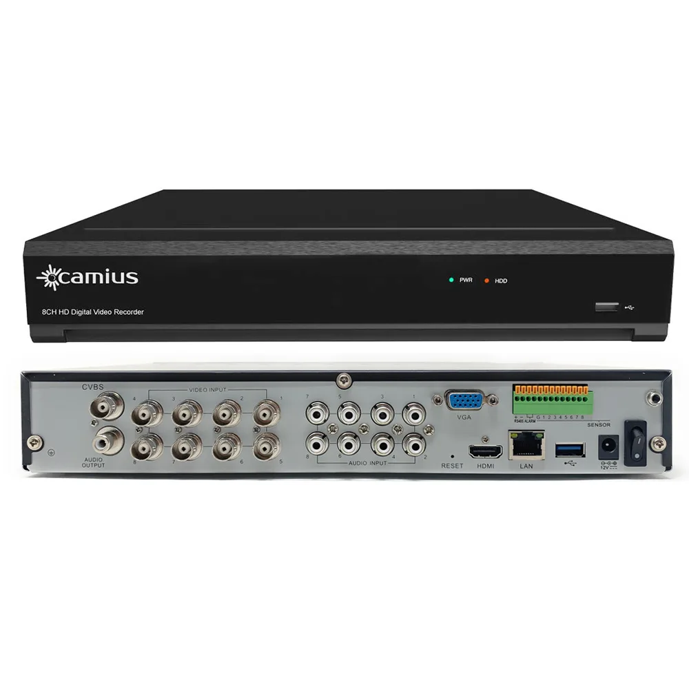Camius Camius Trivault 4K Hybrid 12-Channel DVR TRIVAULT4K184R video recorder — product photo