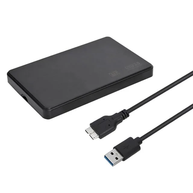 Hetai Tech Hetai Tech 2.5 inch SATA 3.0 drive enclosure black — product photo