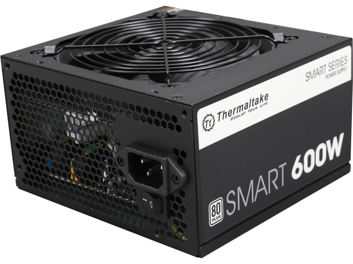 Thermaltake Thermaltake Smart Series 600W power supply PS-SPD-0600NPCWUS-W — product photo
