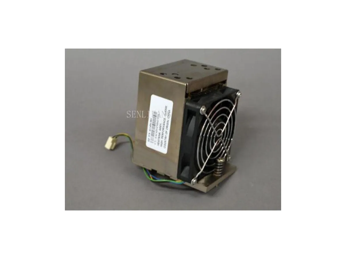 Fans XW9300 CPU air cooler with heatsink and fan attached