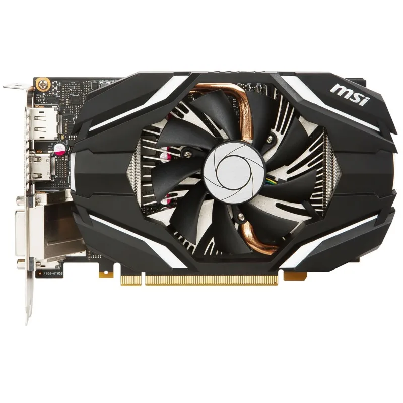 MSI GeForce GTX 1060 6GB graphics card with single fan cooler