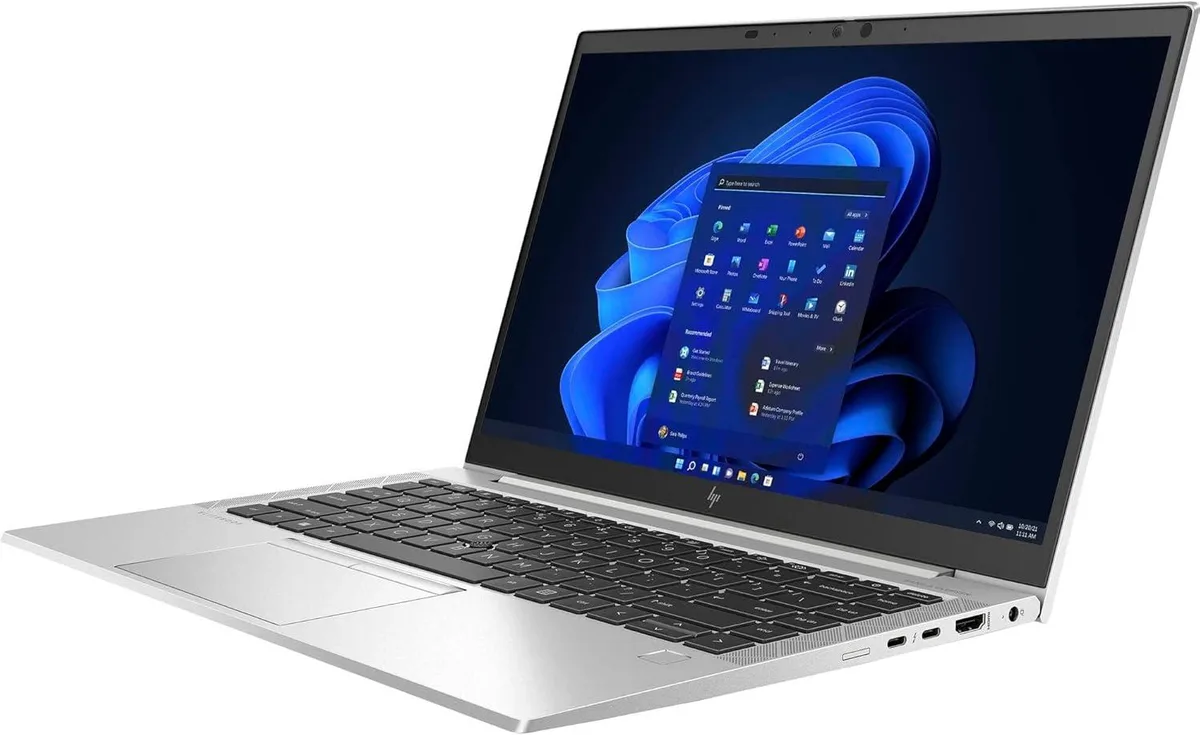 HP HP EliteBook 840 G8 laptop 14.0" FHD touchscreen Core i5-1145G7 2.60 GHz 8GB 128GB NVMe Windows 11 Pro — photo du produit