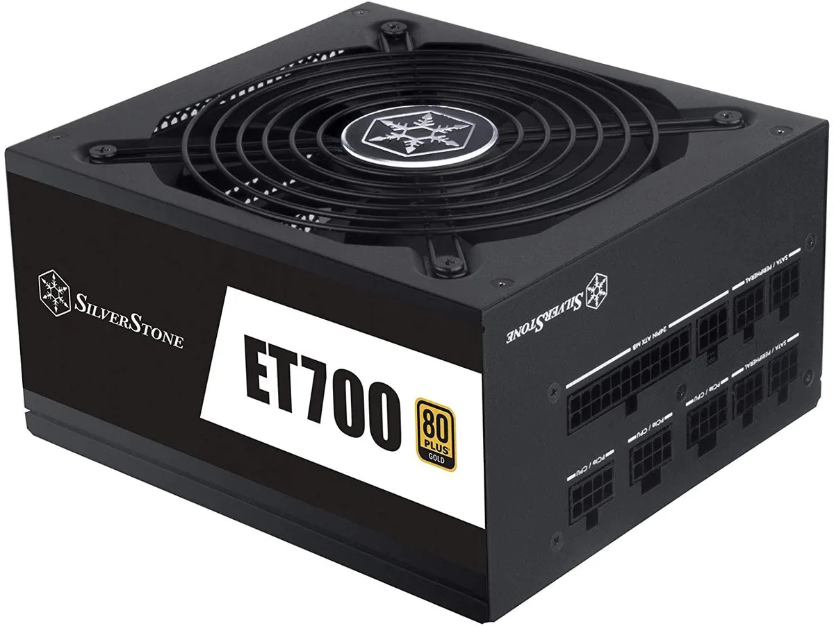 Silverstone Technology Silverstone Technology ET700-MG 700W 80 Plus Gold modular ATX power supply — photo du produit