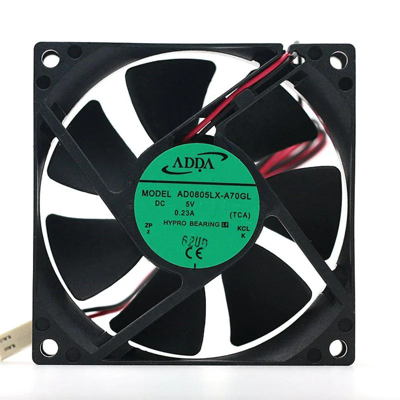 SXDOOL SXDOOL AD0805LX-A70GL 80mm 5V 0.23A Hypro case fan — product photo