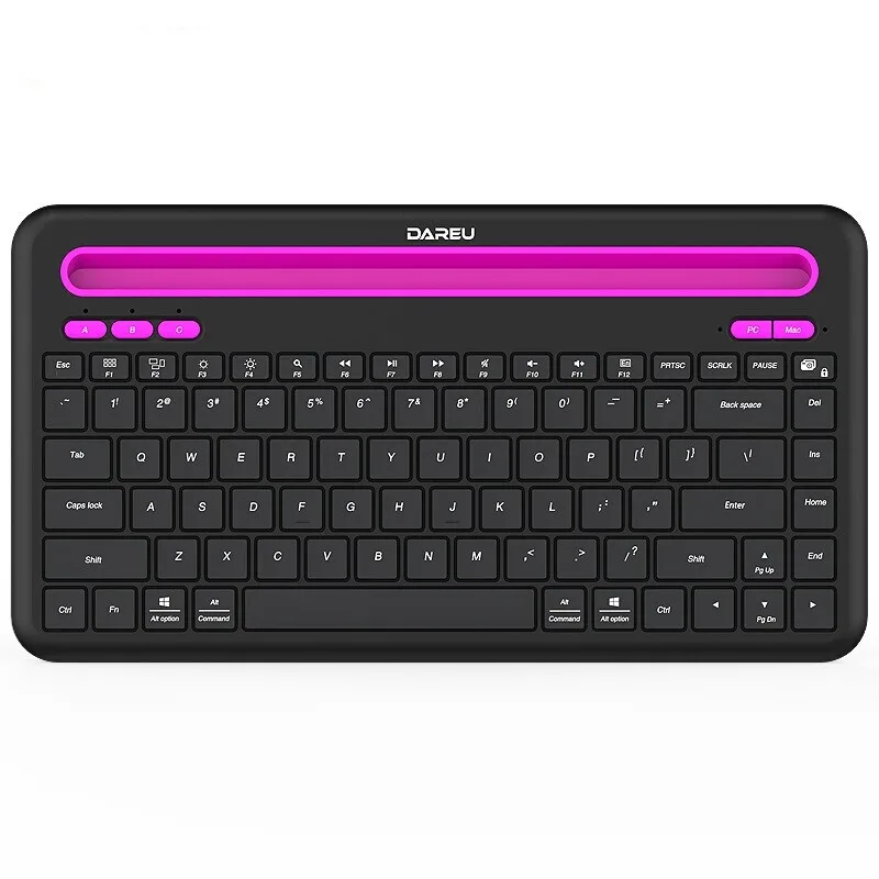 Ecomhoper Ecomhoper Dareu LK200 Black 91 Key Bluetooth 3.0 5.0 Gaming Keyboard — foto del producto
