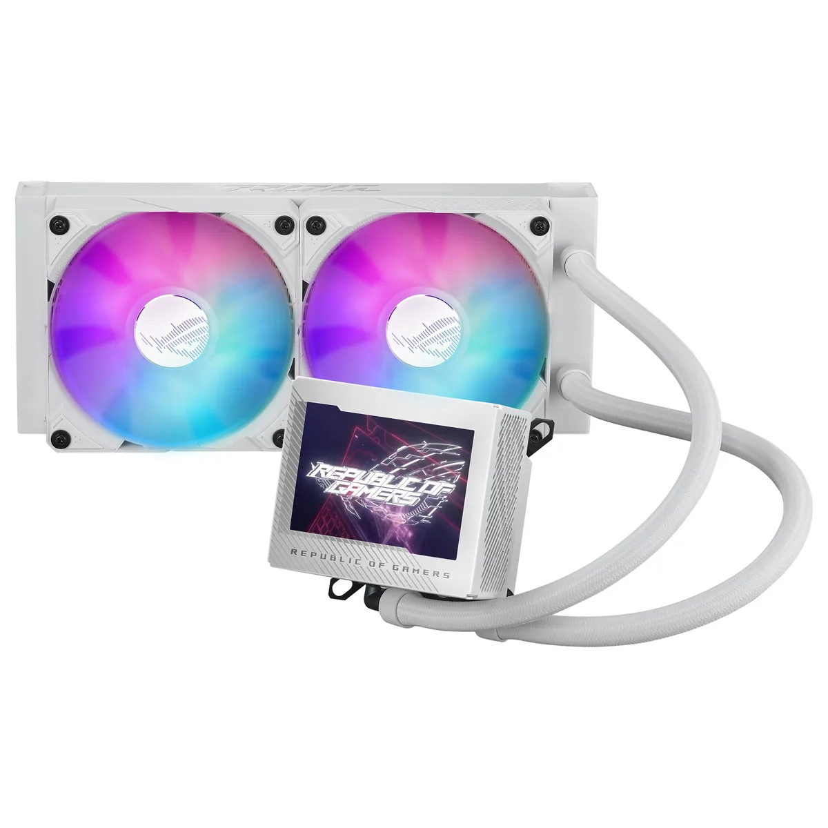 ASUS ASUS ROG RYUJIN III 240 ARGB WHT liquid cooler — product photo