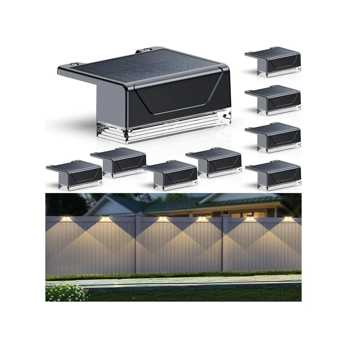  2407B-8PK landscape lighting 8 pack 3000/4000/6000K IP65 — fotografija izdelka