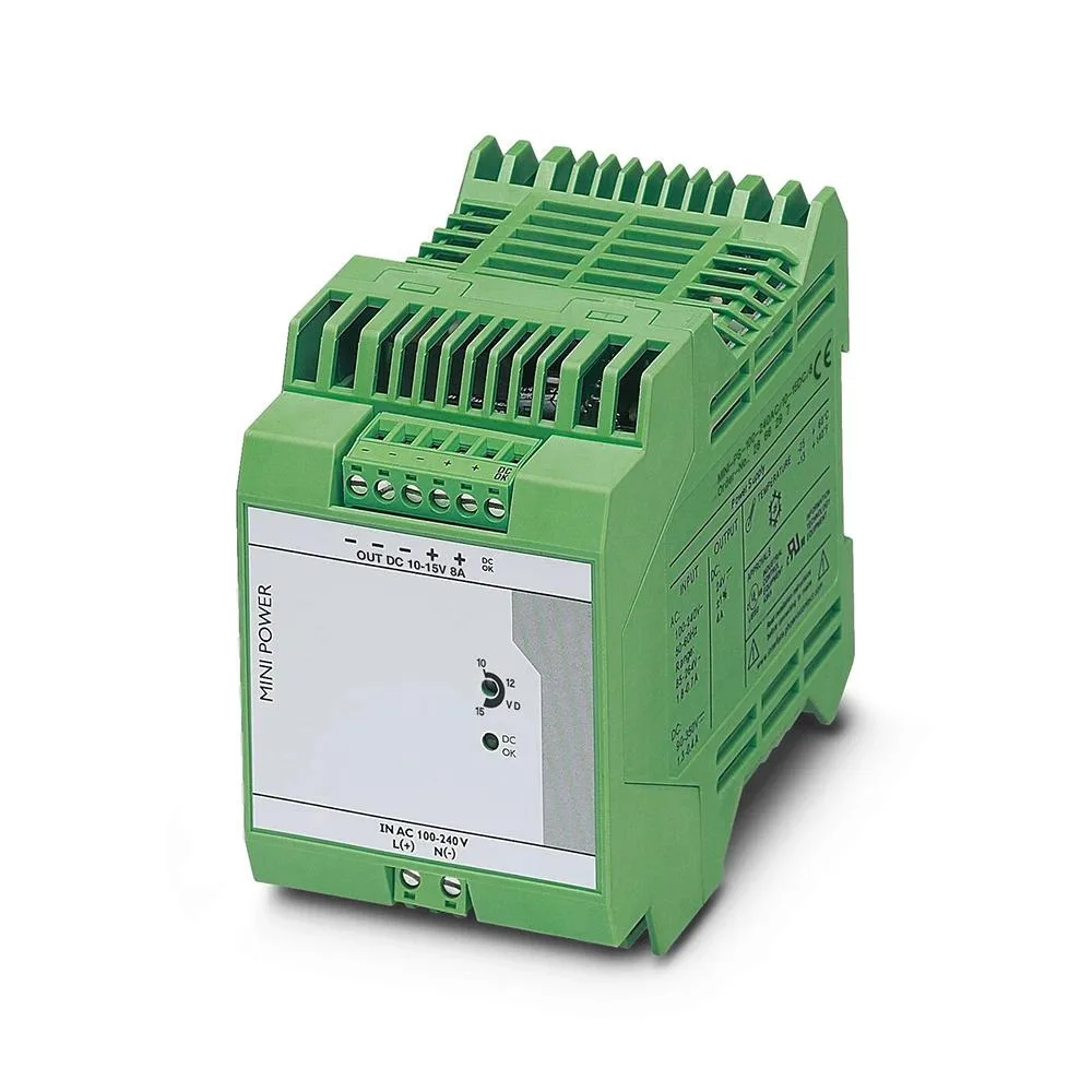 Compact ATX power supply unit in metal casing