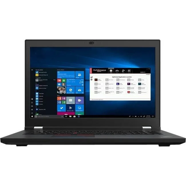 Black ThinkPad P17 G2 mobile workstation closed lid 17.3 inch 4K display