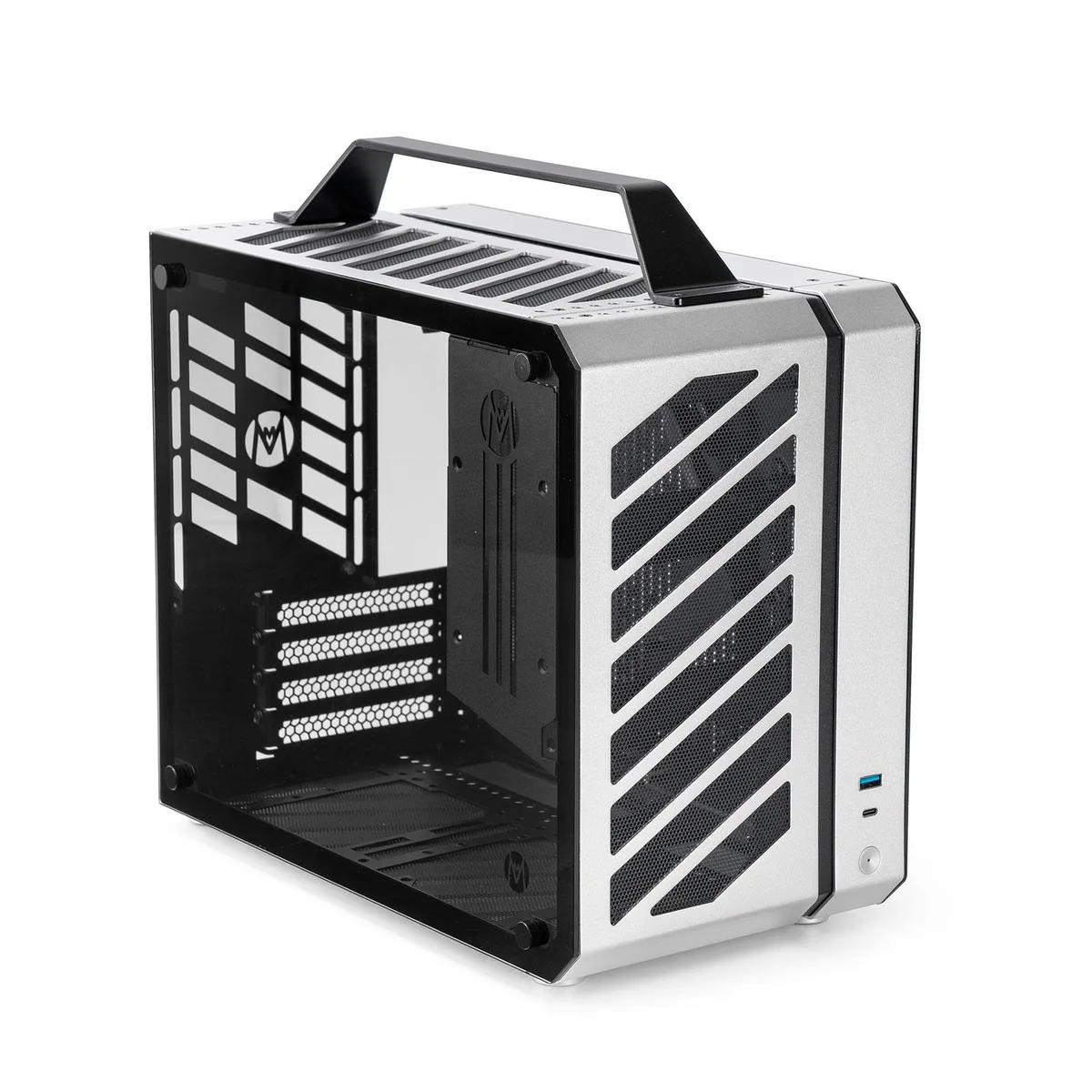 Mechanic master Mechanic Master C28 KuFang 17.9L Micro-ATX PC Case Silver — product photo
