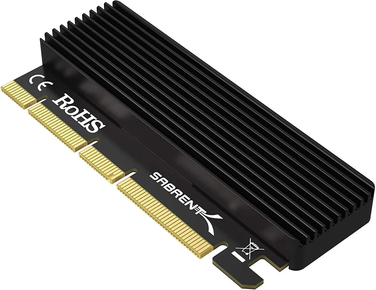 Sabrent Sabrent EC-PCIE NVMe M.2 to PCIe x16/x8/x4 adapter with heatsink — صورة المنتج