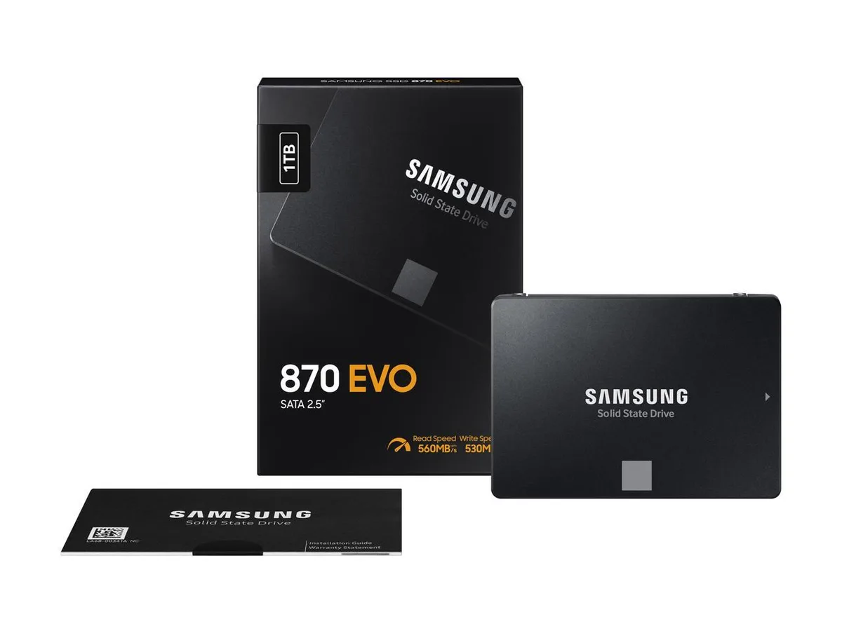 SAMSUNG SAMSUNG 870 EVO 1TB 2.5" SATA internal SSD — product photo