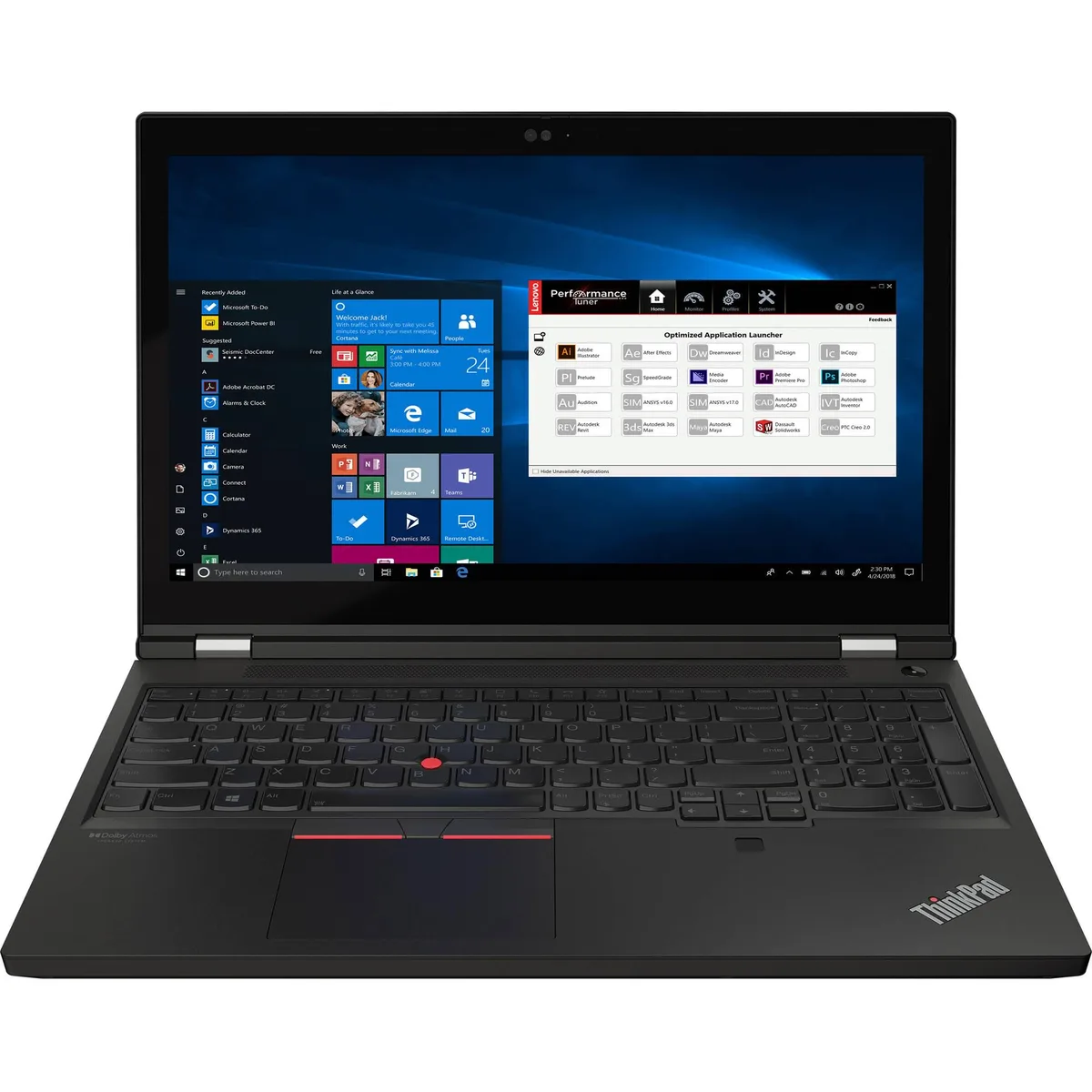 Lenovo ThinkPad P15 G2 15.6 inch mobile workstation dark grey chassis