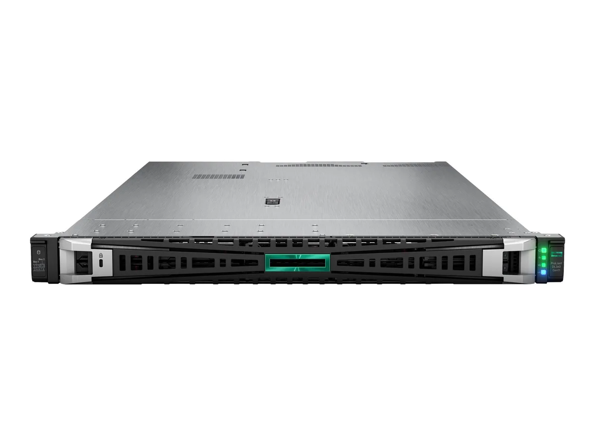 HPE ProLiant DL360 Gen11 1U silver rack server front view