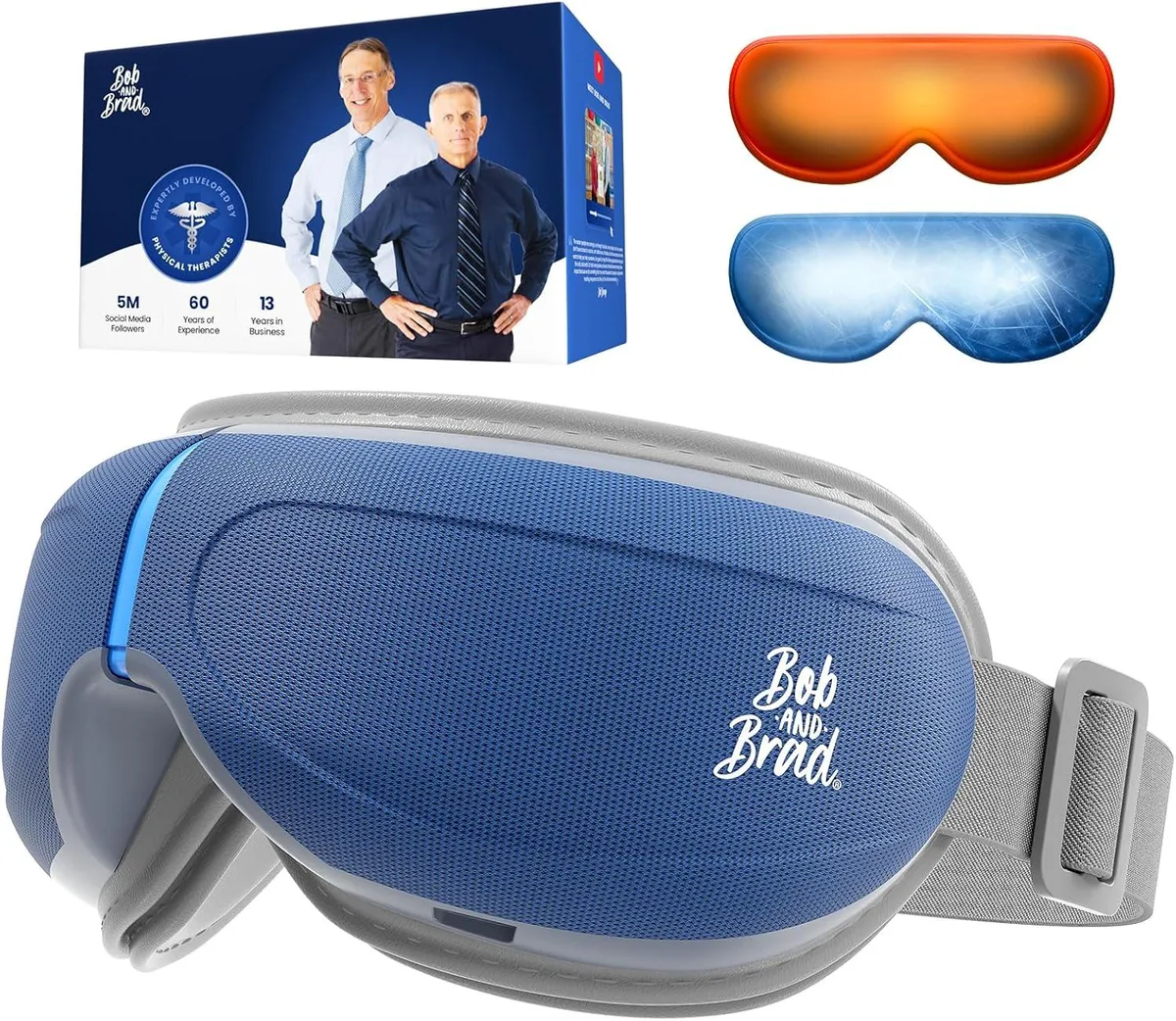 Bob and Brad Bob and Brad KS-3700B Eye Massager Blue Voice Control — 商品写真