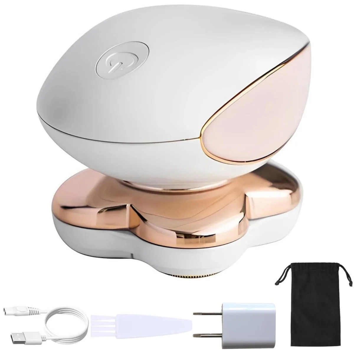  Zjyufy 3090084/120853AM208ZJ12 4 Head Rotary Shaver for Women — preces foto
