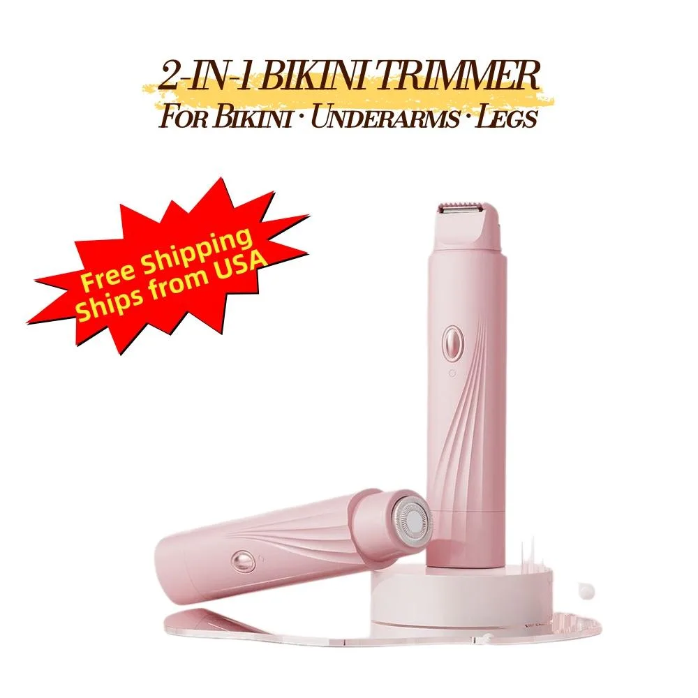 LEHOGAI LEHOGAI LE-307532 2-in-1 women's shaver, pink — product photo