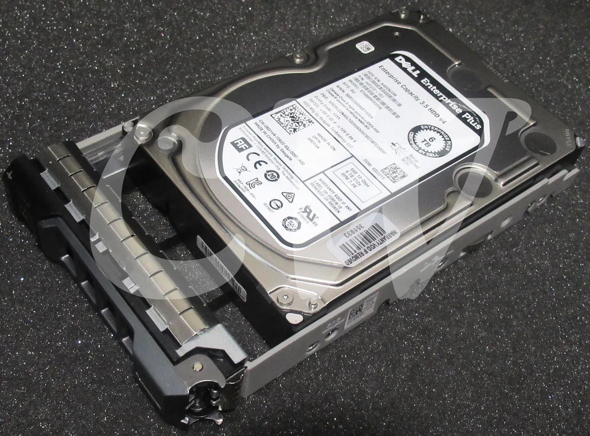 DELL DELL 8D1V4 6TB 7.2K SAS 3.5" internal hard drive — 商品写真