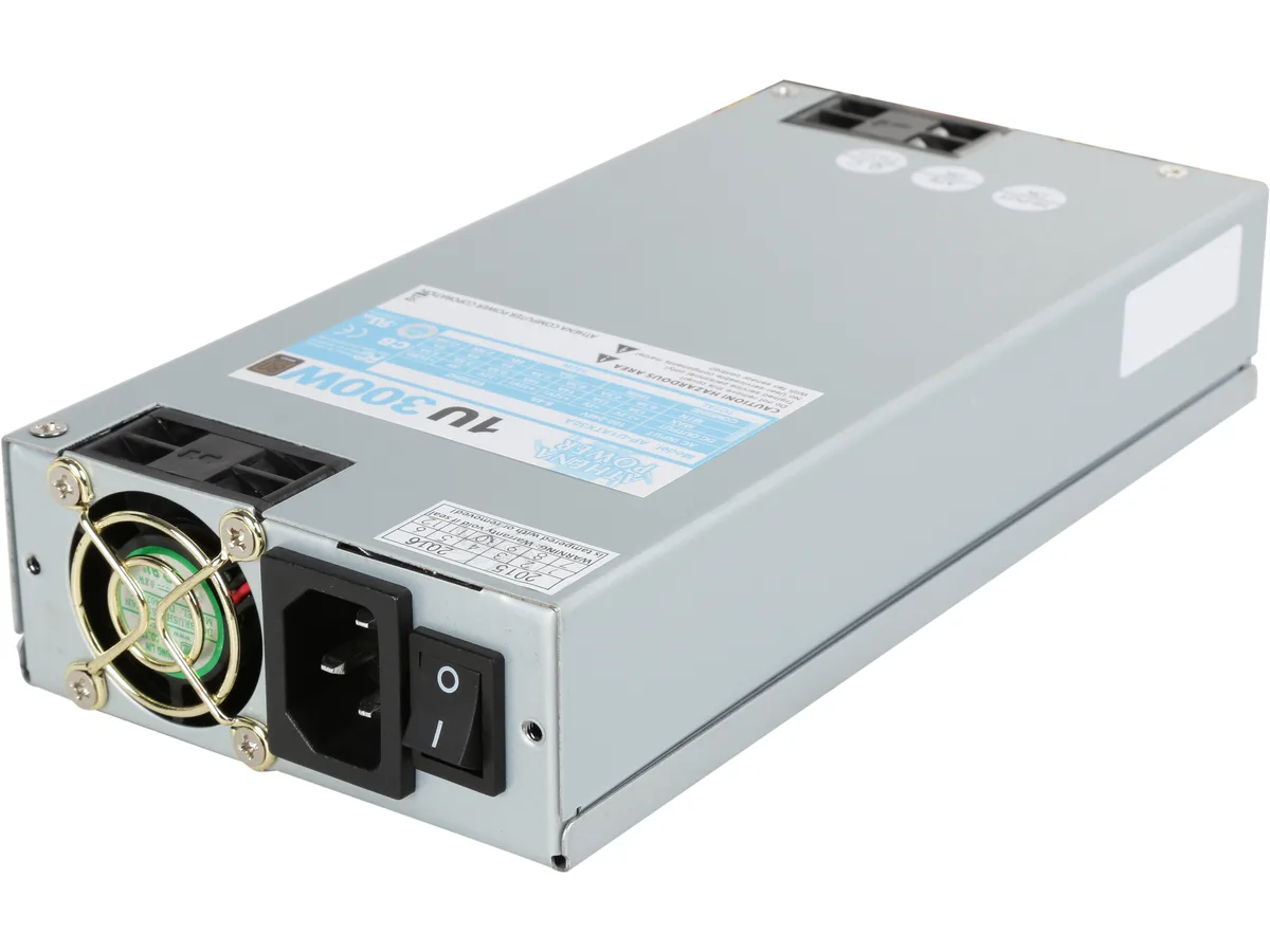 Athena Power Athena Power AP-U1ATX30A 300W 1U server power supply — صورة المنتج